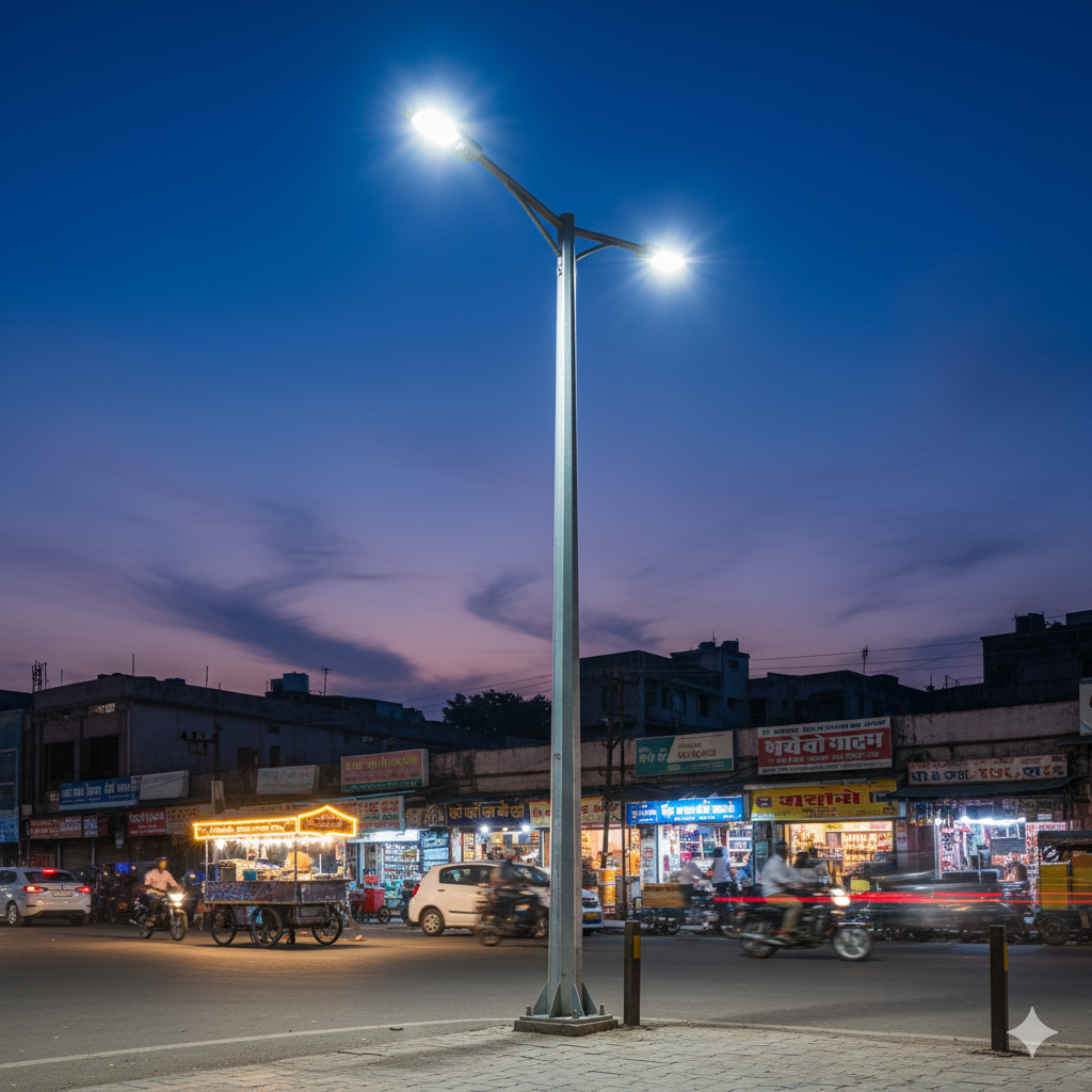 Octagonal Pole manufacturer in Udaipur &mdash; Auroguard