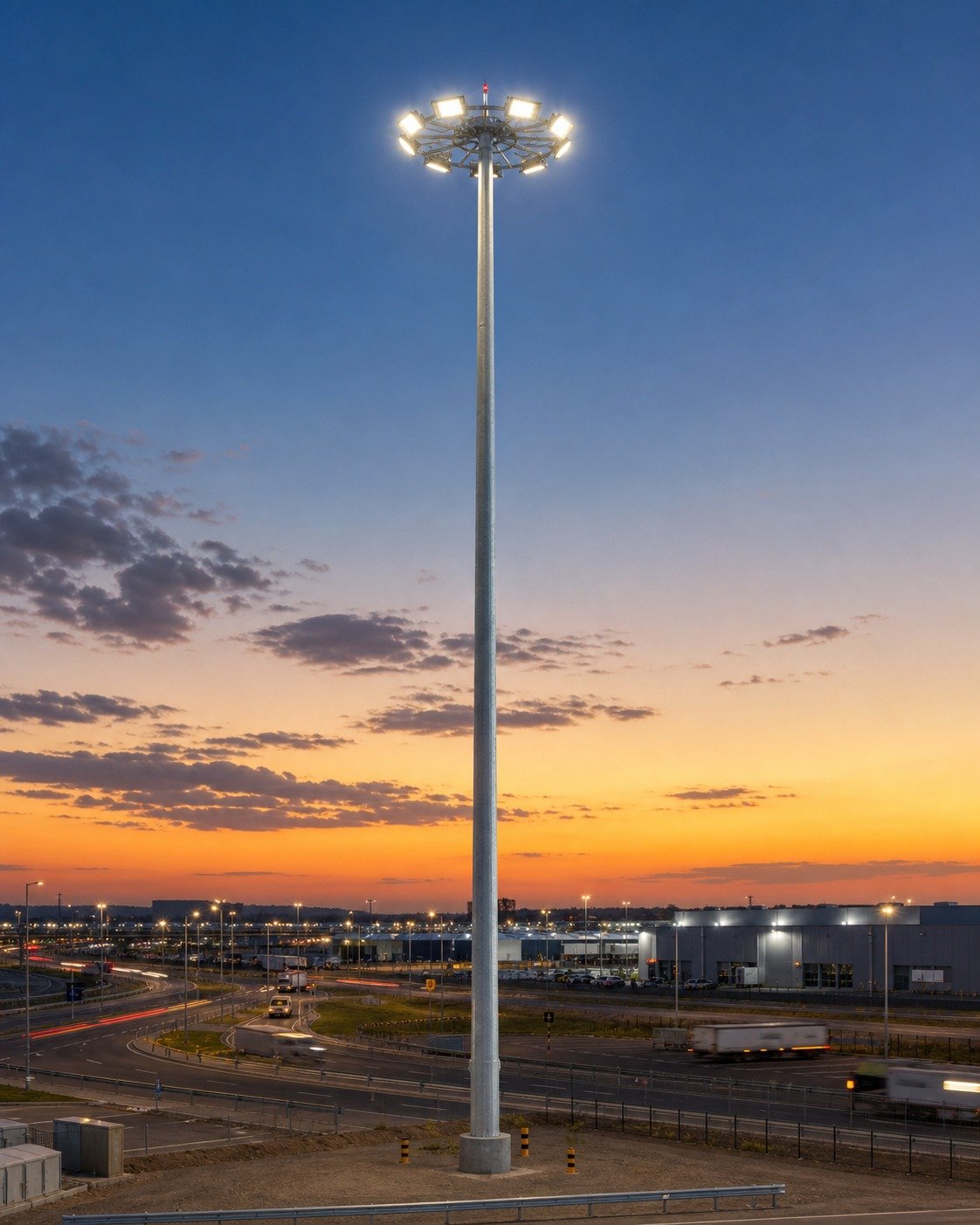 High Mast Pole manufacturer in Nellore &mdash; Auroguard